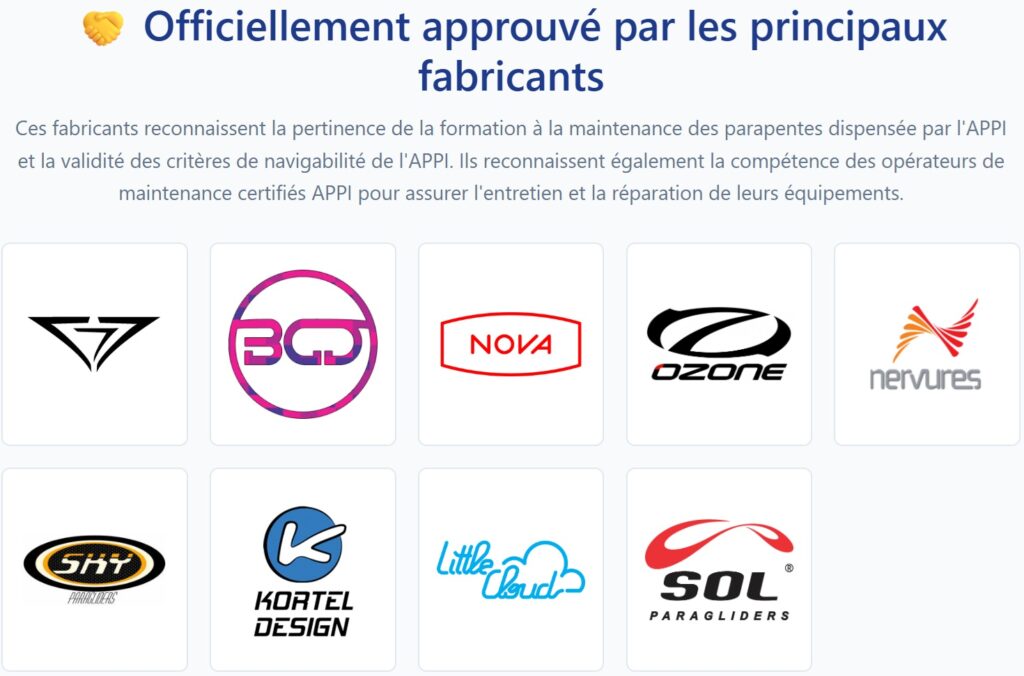 L'équipe validation fabricants